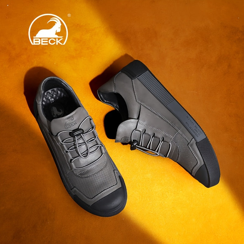 BECK Men's Genuine Leather  Shoes  Office, Streetwear (Comfortable All-Season)