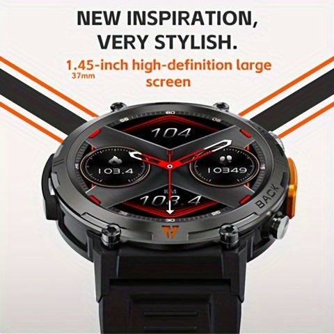 [JELLOO Smart Watch] JELLOO Sports Smart Watch | 1.45" HD Screen, Wireless Calling Function