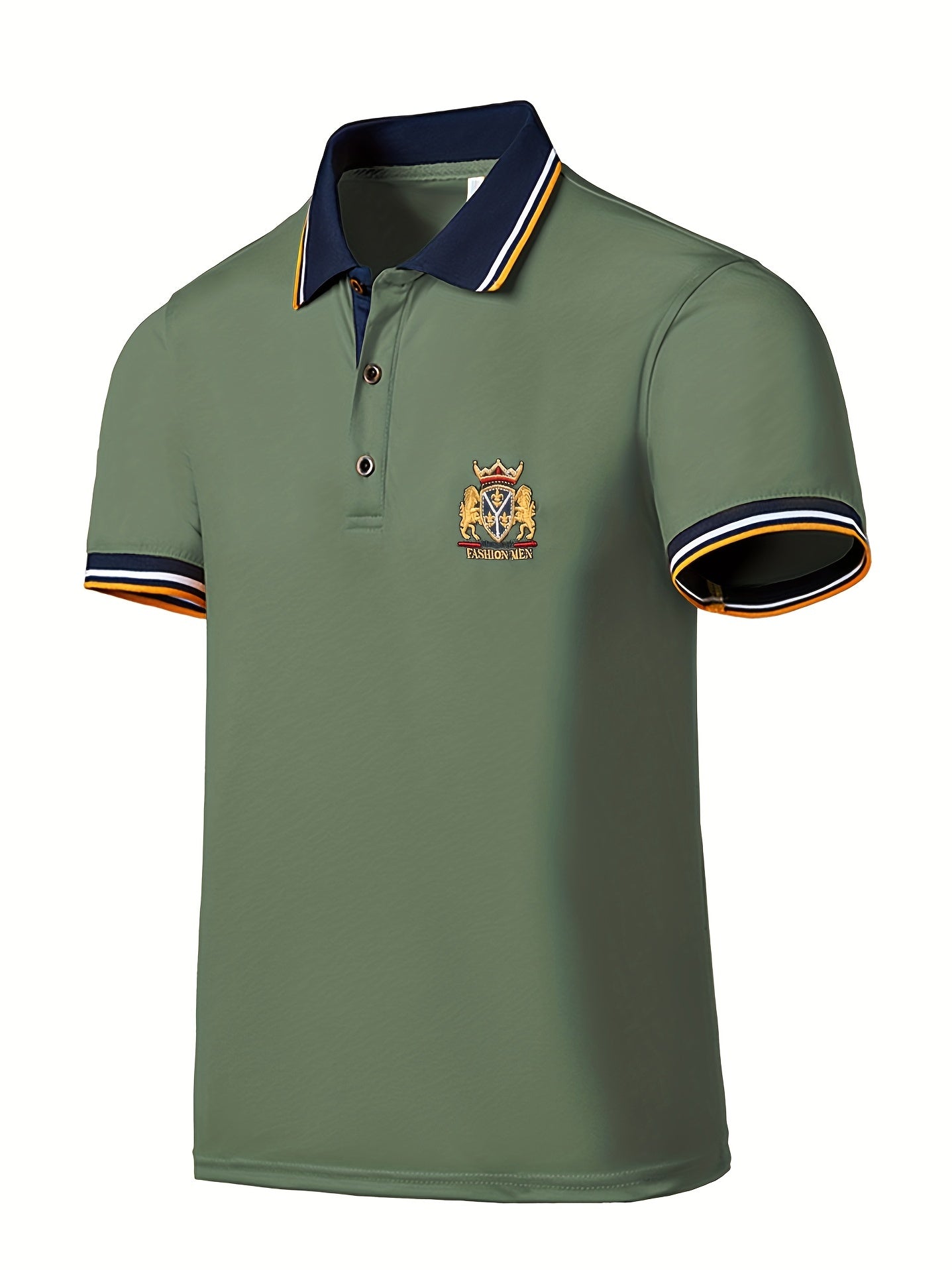 [Vibrant Red Casual Shirt]  Short Sleeve Summer Shirt Breathable Fabric for Casual & Semi-Formal