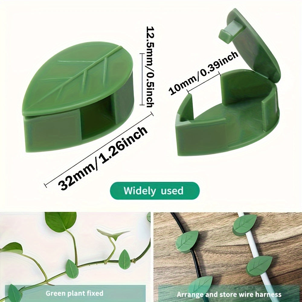 10/30/50pcs Invisible Plant Climbing Wall Fixture Rattan Vine Bracket Fixed Buckle Leaf Clips Traction Holder Garden опора для растений