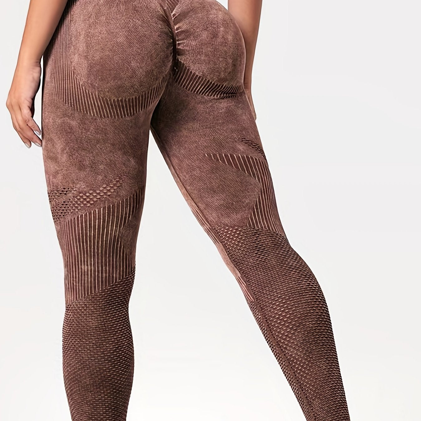 Women's High Waist Yoga Leggings - Elastic and Breathable Fitness Pants for Sports and Activewear