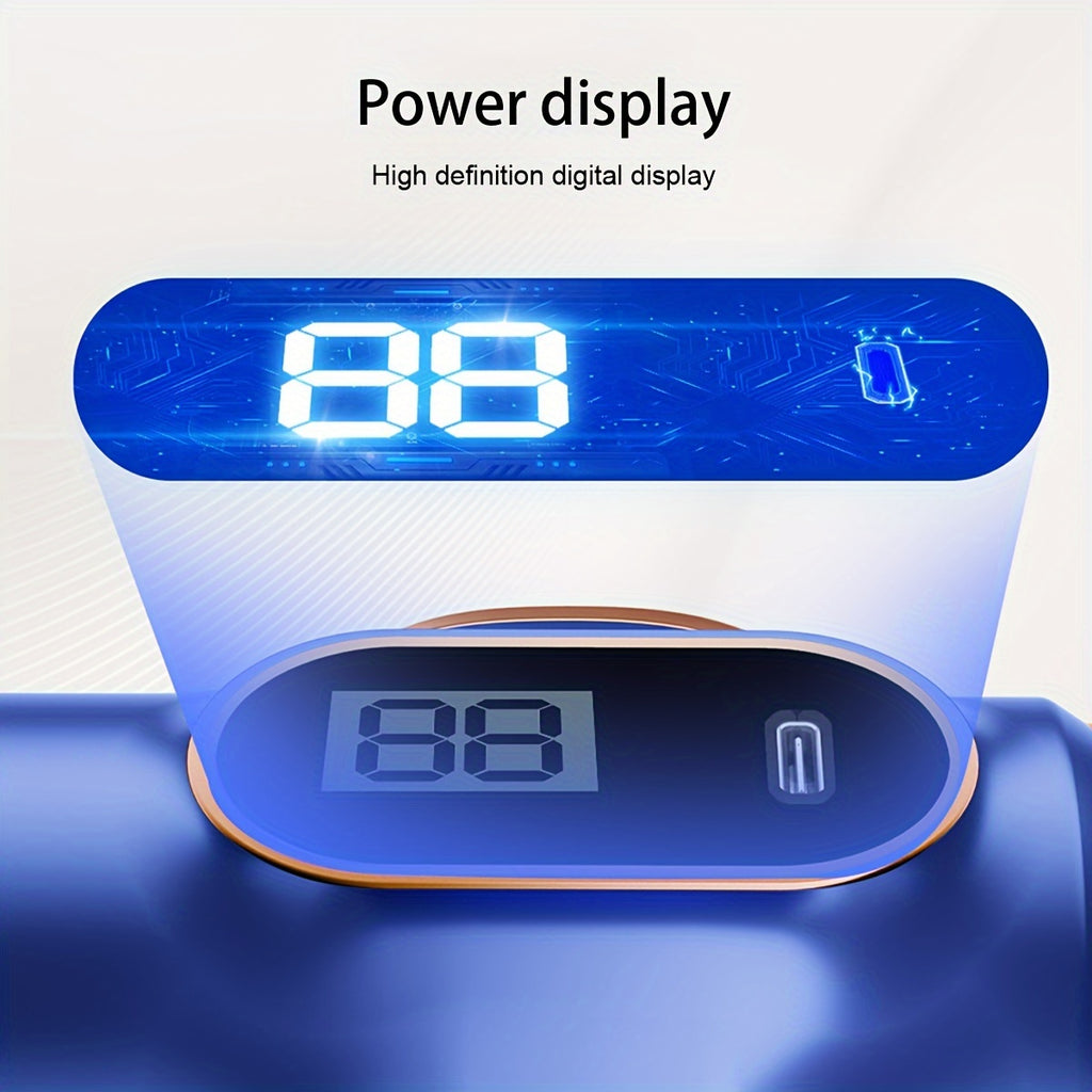 4000mAh High-Power Portable Vacuum Cleaner -USB Rechargeable,