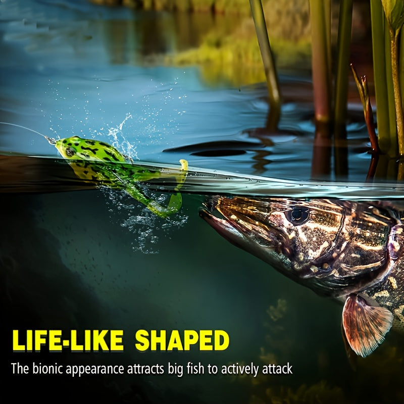 1pc ANFS Frog Leg Lure Fishing Reel - Soft Artificial Fish Bait