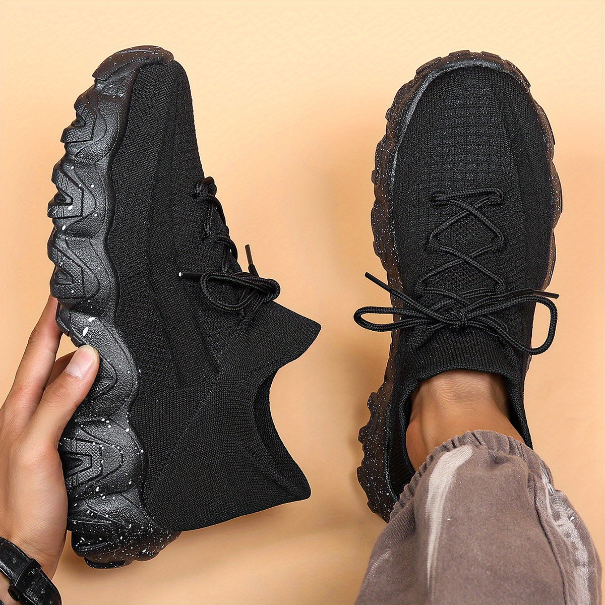 Men'S Casual Sneakers - Breathable Sports & Casual Attire, Athletic Footwear