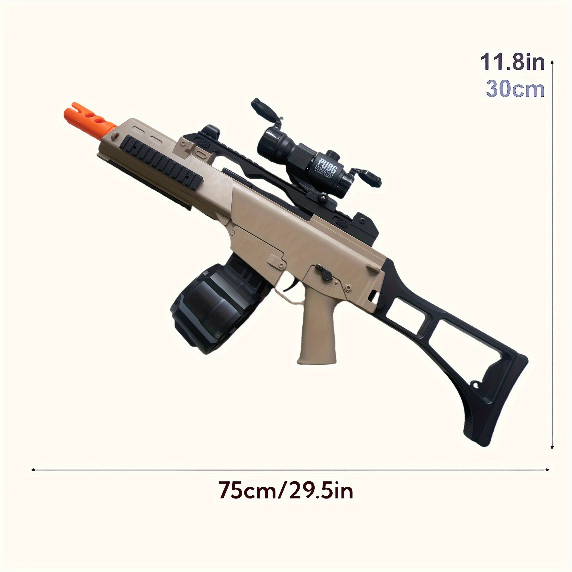 RunRest Blaster Gun, Electric Ball Blaster, With Flash Silencer High Orbeez Gun Performance Cool Toy Gun, Rechargeable Splatter Ball Toys for Outdoor Activities Shooting Game Party Favors.