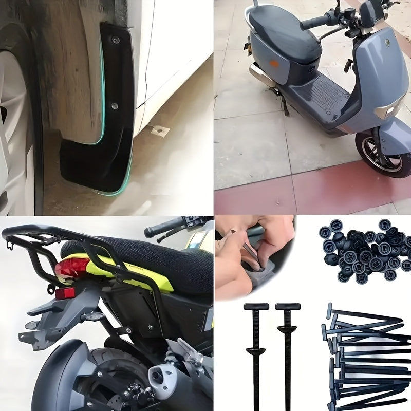 120/140pcs multifunctional cable tie clamp fixing nails,