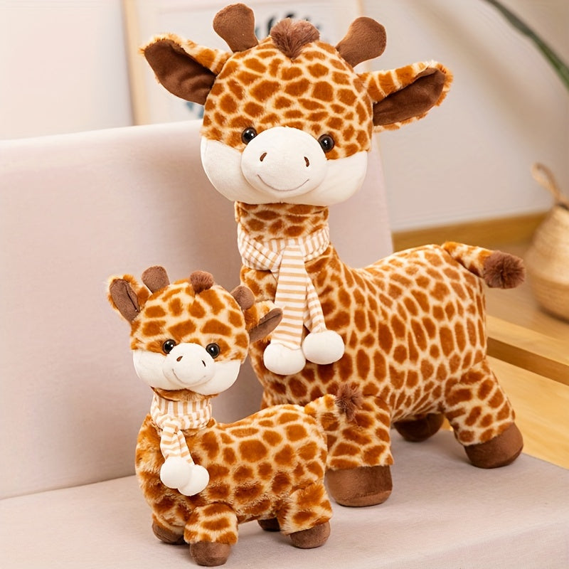 1pc Soft Cartoon Faux Giraffe Plush Toys, Perfect Party Decor, Room Decor, Home Decor