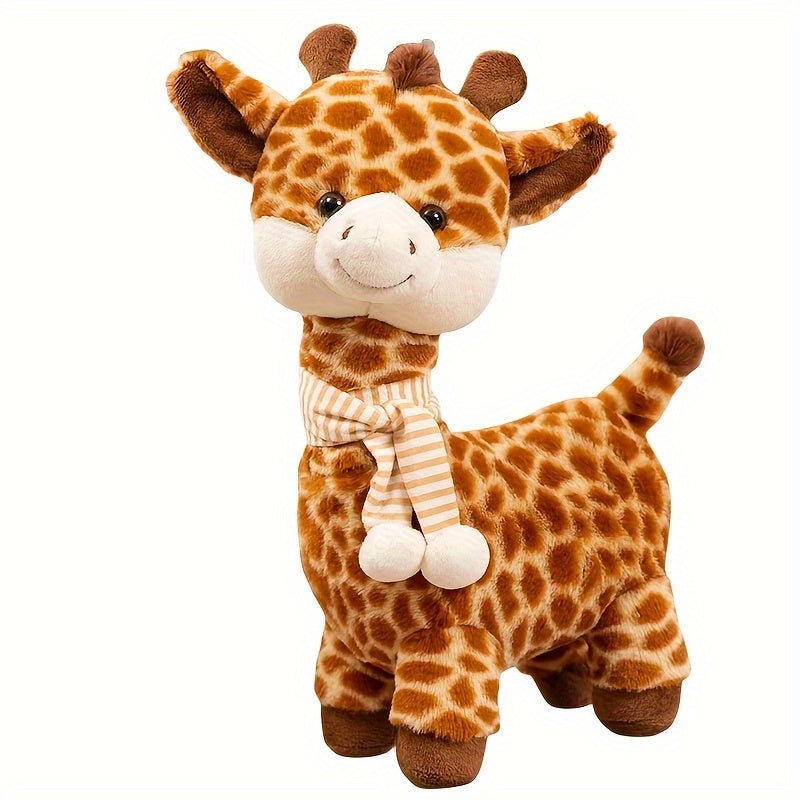 1pc Soft Cartoon Faux Giraffe Plush Toys, Perfect Party Decor, Room Decor, Home Decor
