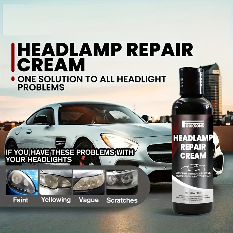 5.29oz Car Headlight Restoration Kit Automotive Headlight Oxidation