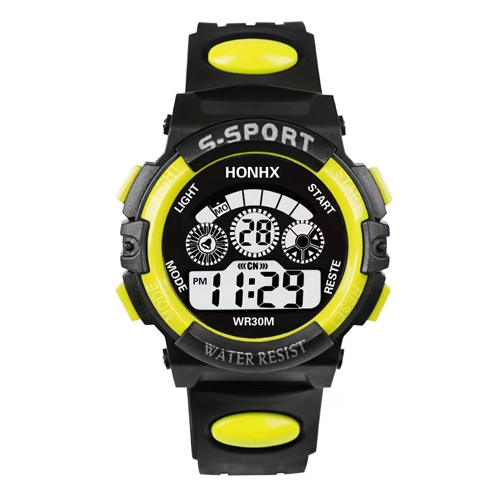 [Hot Electronic Watch] Hot Selling Electronic Multifunctional Watch - Night Light Running Sports for Primary and Secondary School Students