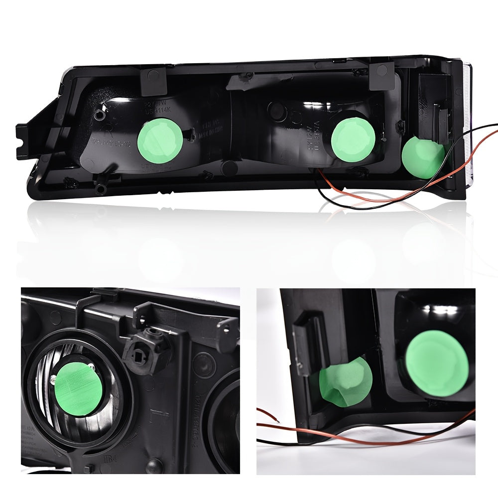 LED Headlight Left & Right Fit for Chevy for Silverado 1500 2500 3500 HD