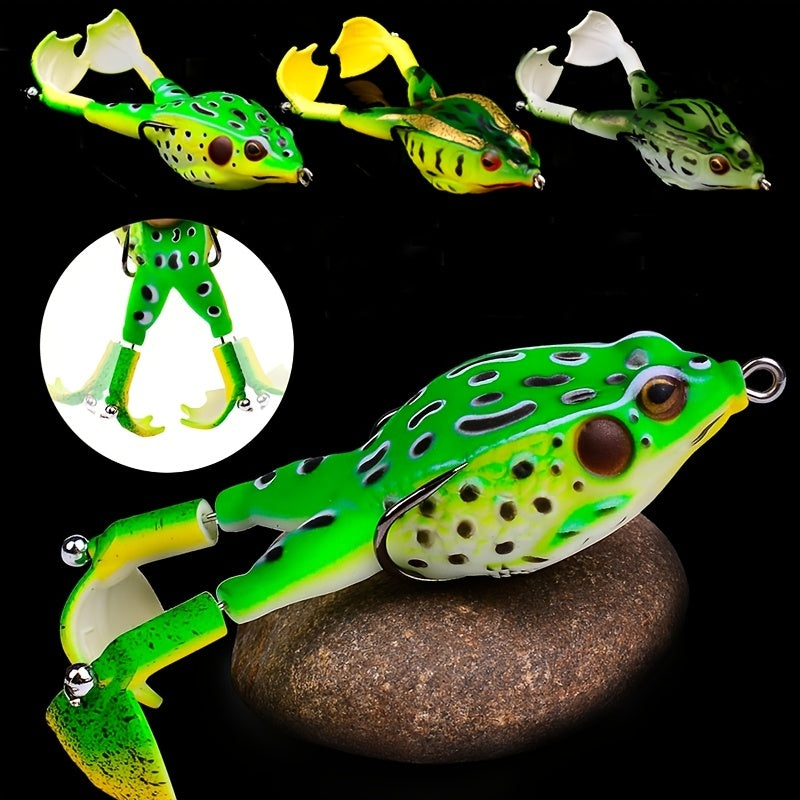 1pc ANFS Frog Leg Lure Fishing Reel - Soft Artificial Fish Bait
