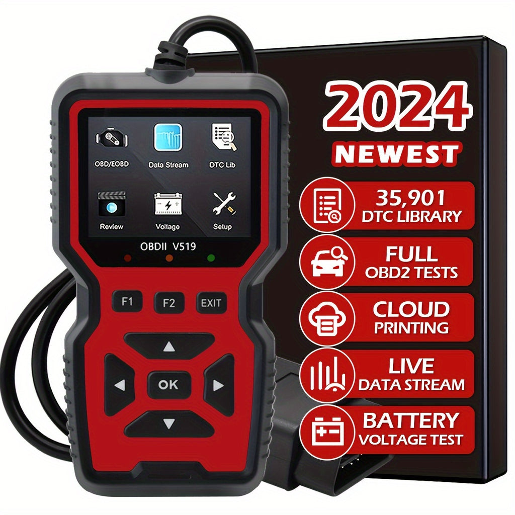 35,901 DTC Library Onretul Automotive OBD2 Scanner Tool,
