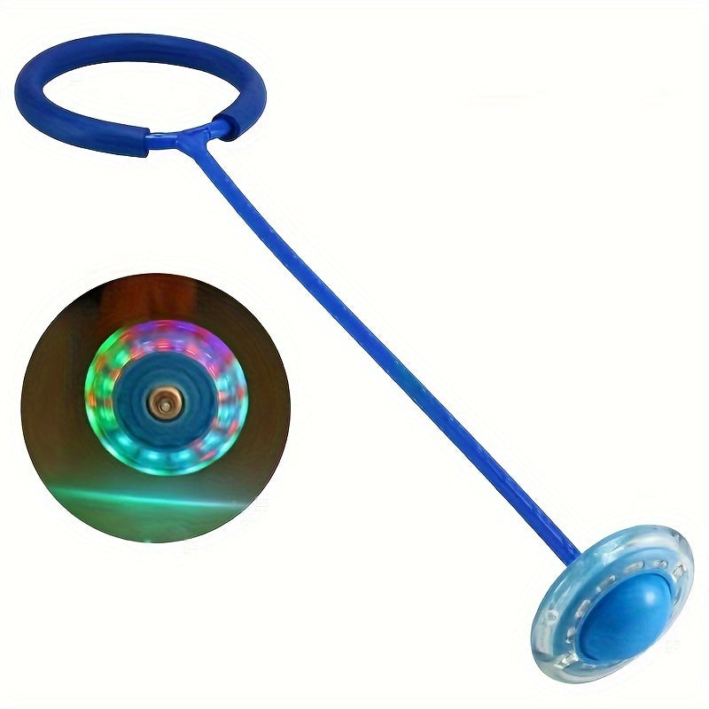 LED Flash Jumping Rope Ball - Outdoor Fun Sports Toy for Reaction Training and Swing Games