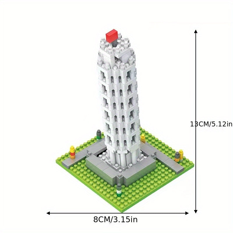 Miniature Small Particle Building Blocks Building Model Toys Assembly High Difficulty Collage Three-dimensional DIY halloween christmas gift Ramadan Mubarak