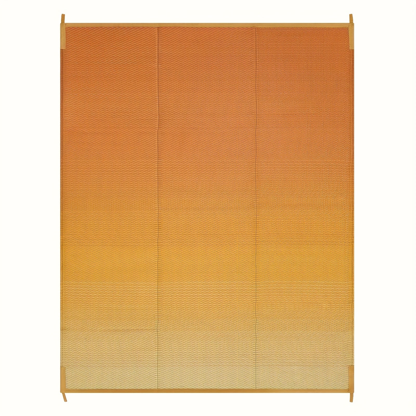 Extra Large Reversible Camping Mat - Durable Polypropylene Indoor/Outdoor Mat for RV, Patio, Backyard, Balcony & Deck - Vibrant Gradient Colors, Hand Wash Only, Outdoor Rugs