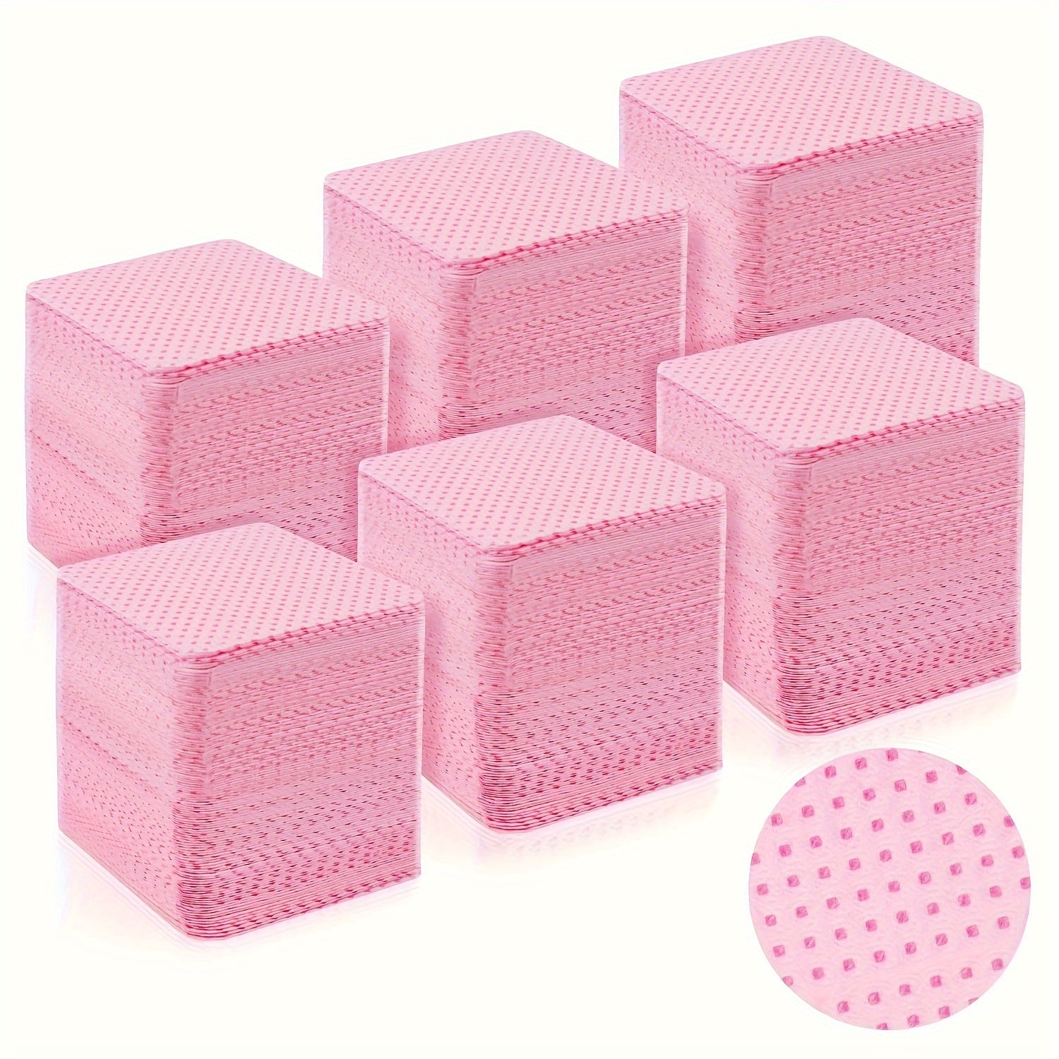 300pcs/600pcs Lint Free Nail Wipes Nail Polish Remover Pads Absorbent Soft Nail Cleaning Wipes Sheet Removal Manicure Tool