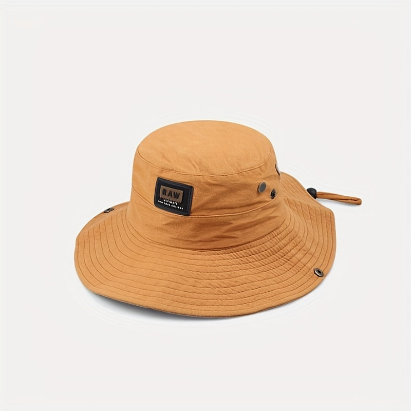 Unisex Soft Bucket Hat - Wide Brim, UV Protection - Quick-Drying & Lightweight - Ideal for Fishing, Hiking, Beach & Sports