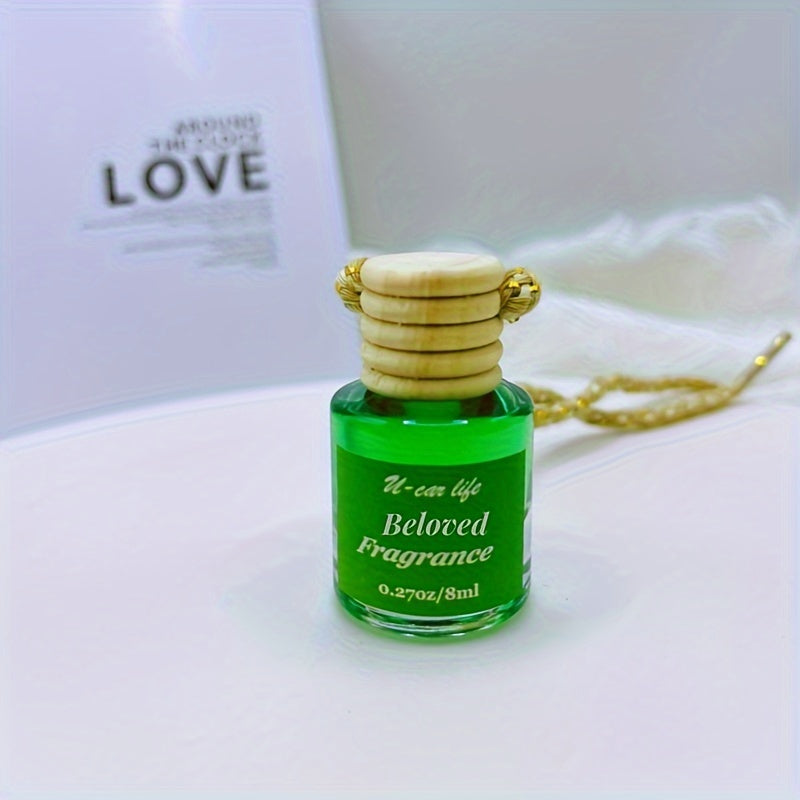 1PC Car Air Fragrance Oil Diffuser, Car Air Freshener, Car Oil Air Freshener, Car Oil Diffuser, Wood Automotive Air Fresheners, Long Lasting Car Air Freshener 8ml