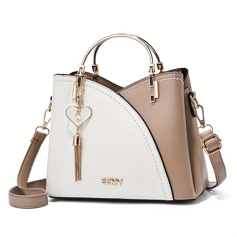 Color Block 2025 New Fashion Small Size Women's Shoulder Bag Crossbody Handbag