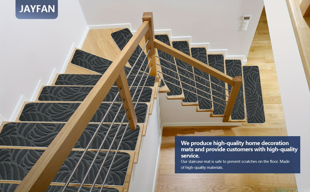 7/15pcs Stair Treads, Reusable Carpets, Durable Stair Runners, Washable Rugs, For Wood Step Pet Staircase Home Room Supplies Spring Decor Gift