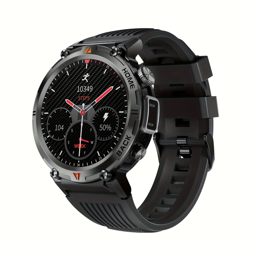 EIGIIS Men'S Outdoor Sports Watch with IPX8 (3ATM) Flashlight,