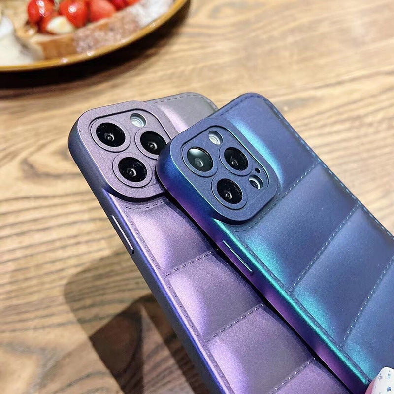 RAMODO Laser Down Jacket iPhone Case