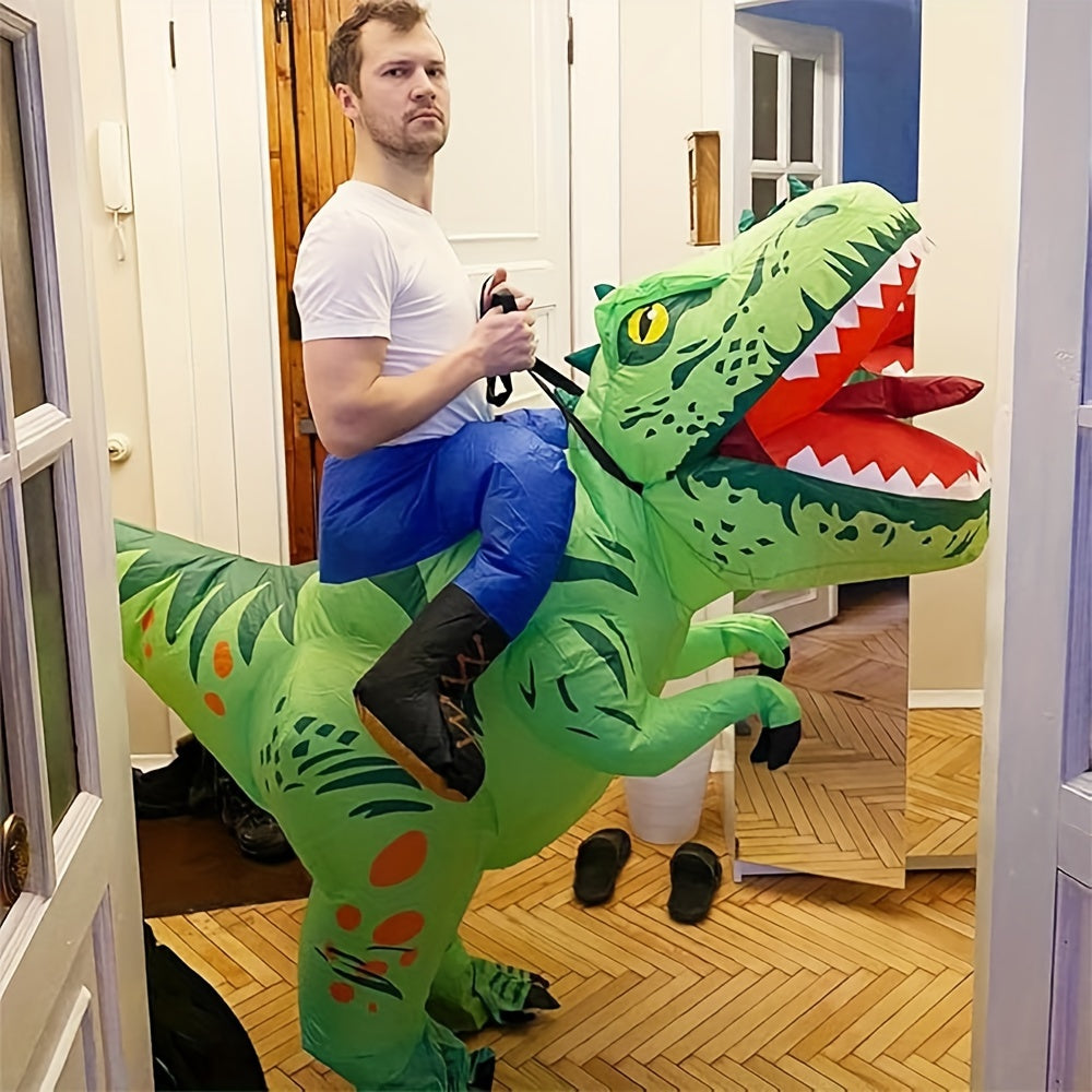 Blow Up Tyrannosaurus Rex Costumes, Dinosaur Knight Costumes, Dinosaur Adult Costumes, Halloween Toys Funny Costumes