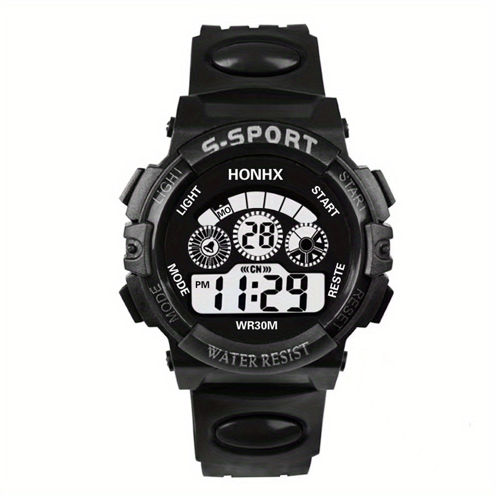 [Hot Electronic Watch] Hot Selling Electronic Multifunctional Watch - Night Light Running Sports for Primary and Secondary School Students