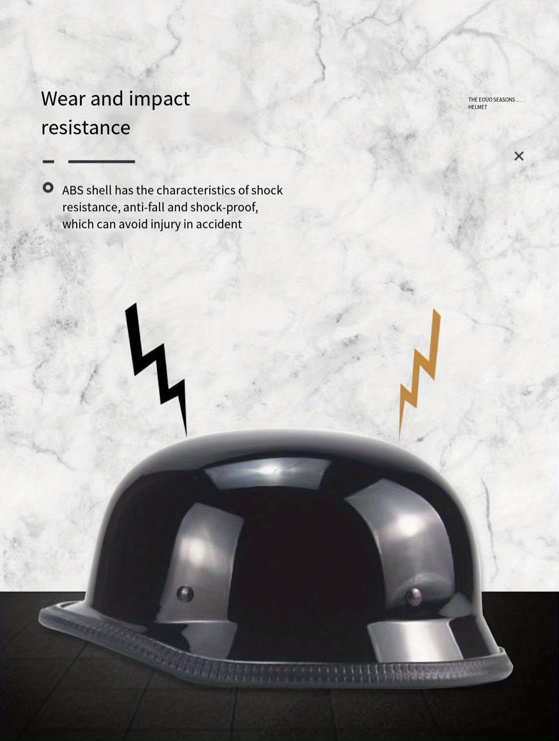 Men's & Women's Trendy Retro Motorcycle Helmet - Perfect For Outdoor Sports & Electric Cars!