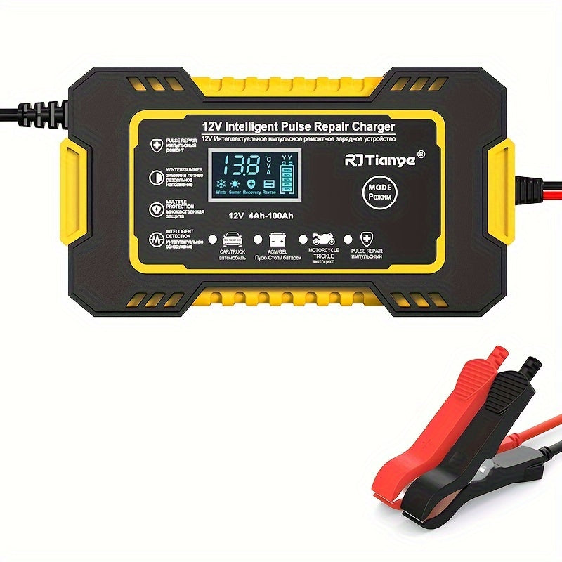 [Smart Battery Charger] RJTIANYE Smart Pulse 12V 6A Battery Charger