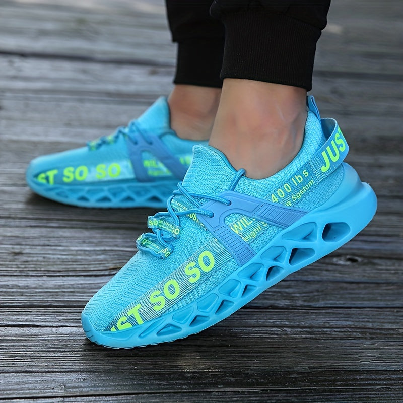 Men's Lightweight Basketball Shoes - Breathable Running Gym Sneakers with Stability Cushioning,