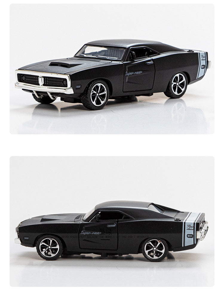 Simulation 1: 32 Alloy Sports Car Model Children's Toy Car Accessories Return Car Openable Die Casting Model Christmas, Halloween, Thanksgiving gifts