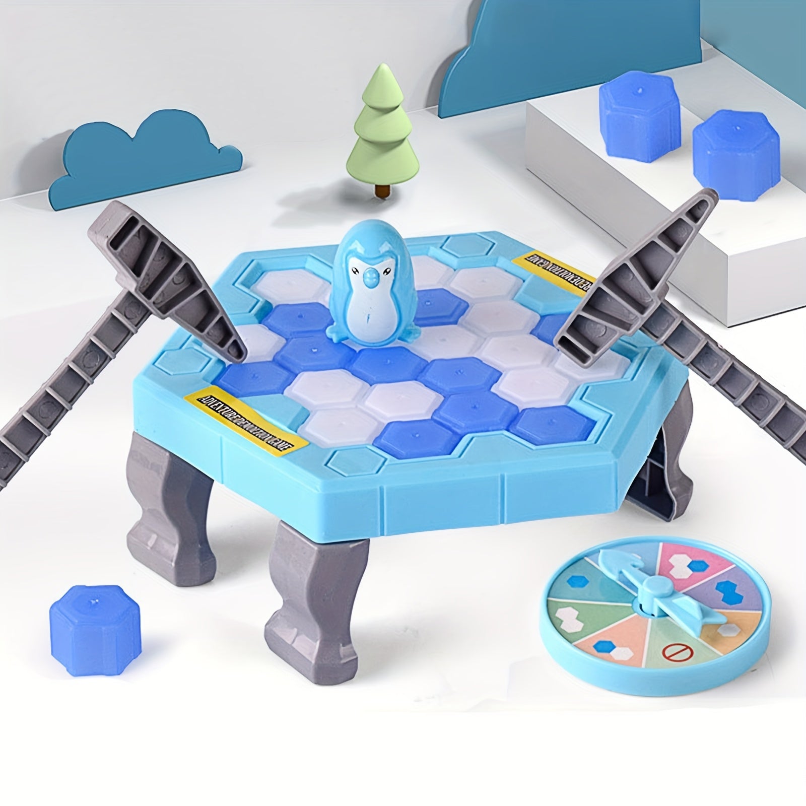 Knocking Ice Cubes To Rescue Little Penguins, Ice Breaking Toys, Children's Cognitive Brain Training, Parent-child Games, Boys' Christmas And Halloween Gifts