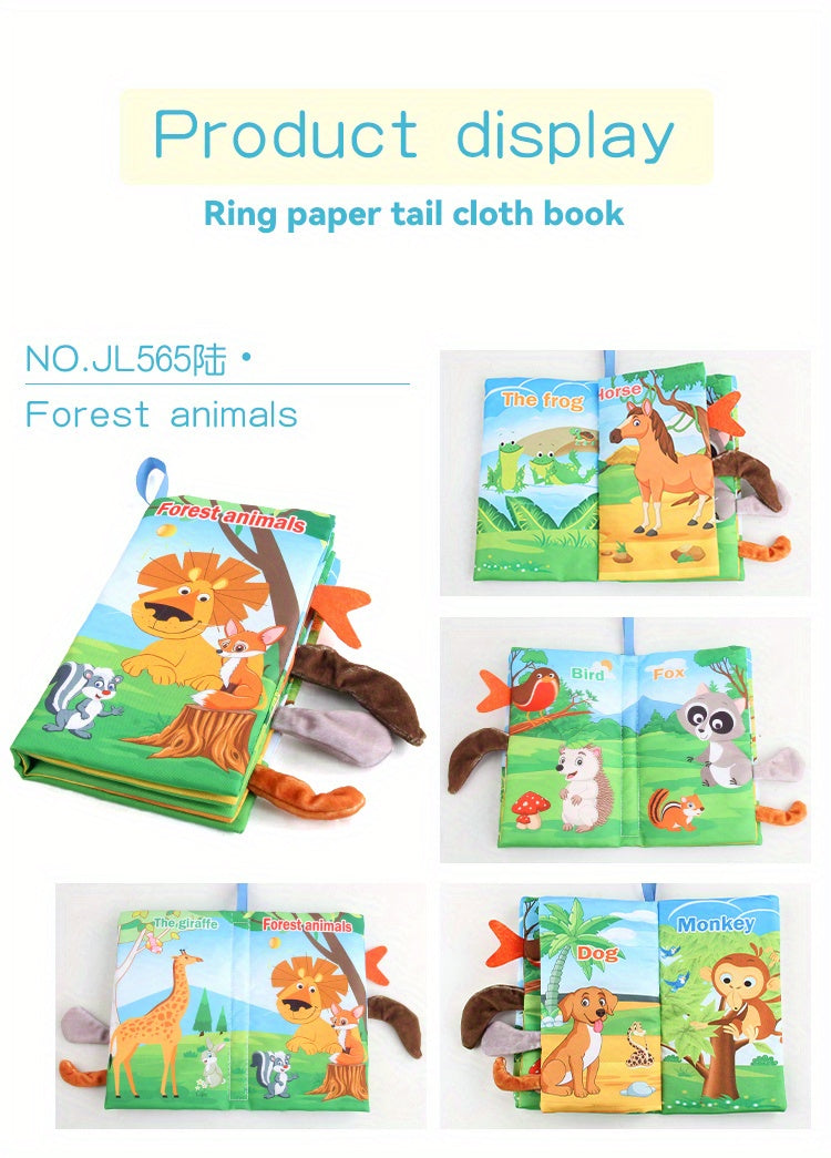 Books - Toys Gifts Touch Feel First Cloth Crinkle Soft Books Tummy Time Toyslearning Sensory Toys Stroller Toys Christmas Halloween Thanksgiving Giftschristmas Stocking Stuffers, Christmas Stocking Stuffers
