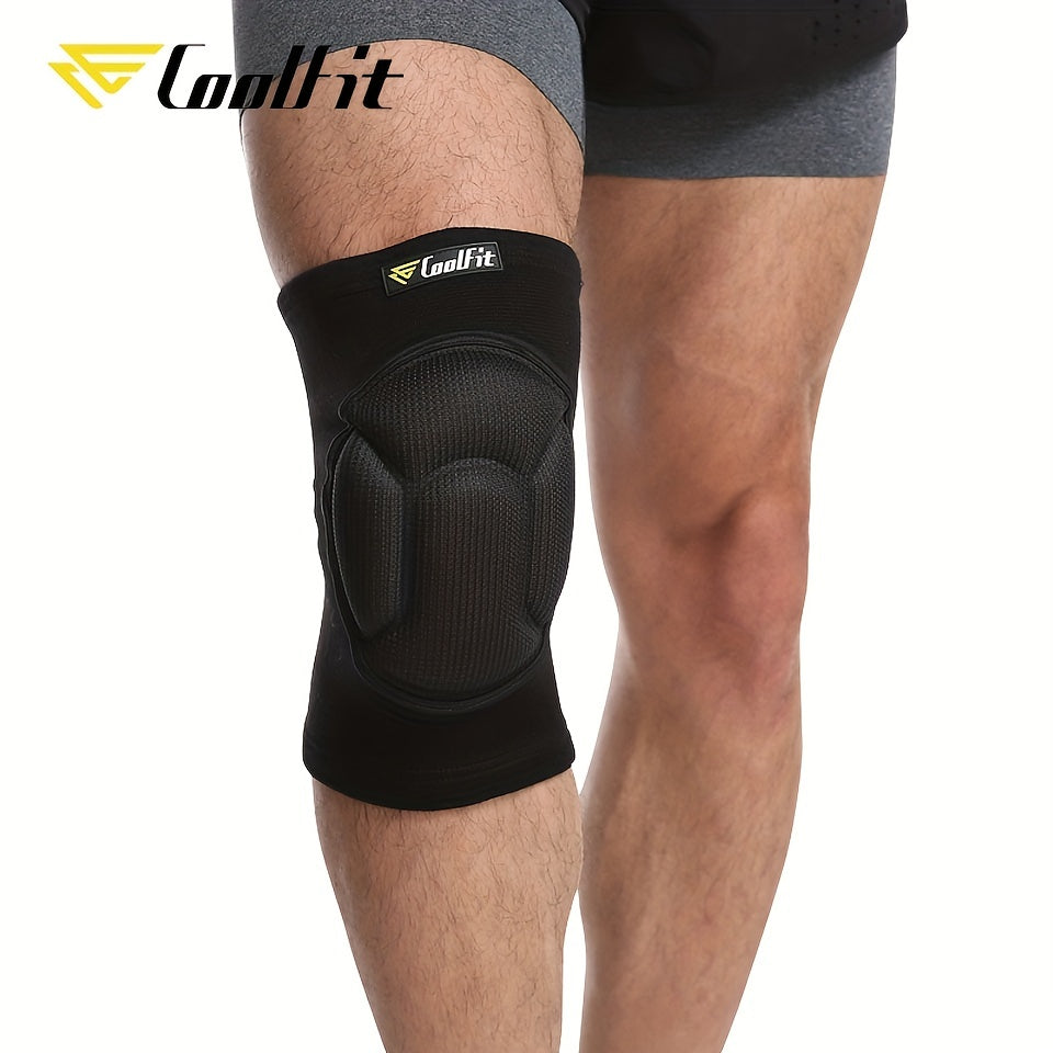 2-Pack Coolfit Thickened Sports Knee Pads for Dance and Streetwear