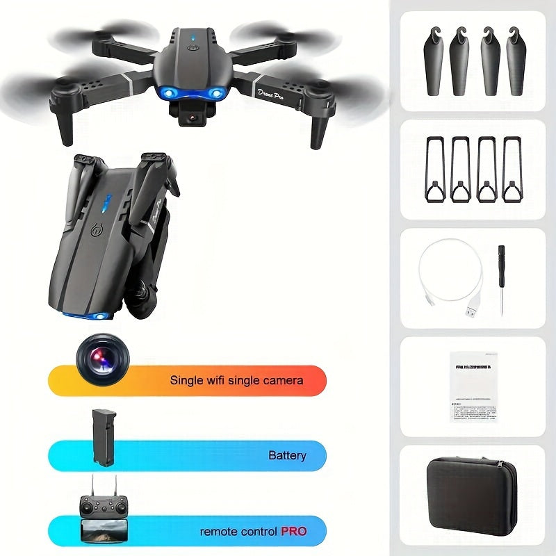 1pc E99 Pro K3 Drone WiFi FPV Height Fixed And More Remote Control Toys Perfect Gift For Beginners Christmas, Halloween, Thanksgiving Gifts, Perfect Gift