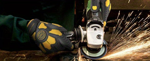 [Gripenhanced Gloves] Heavy-Duty Work Gloves, TPR Protective Impact Gloves, Cut-Resistant Utility Mechanical Gloves, Touchscreen Compatible.