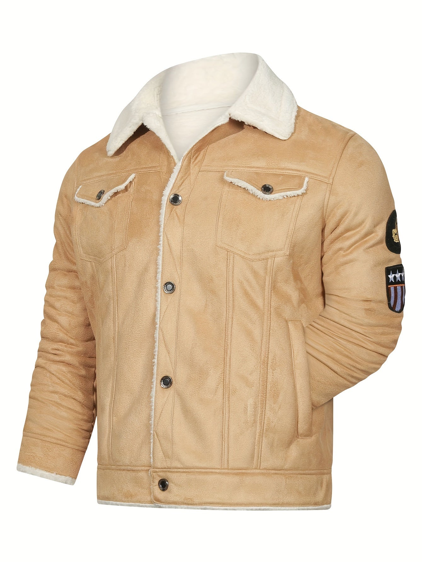 Men's Casual Polyester Jacket