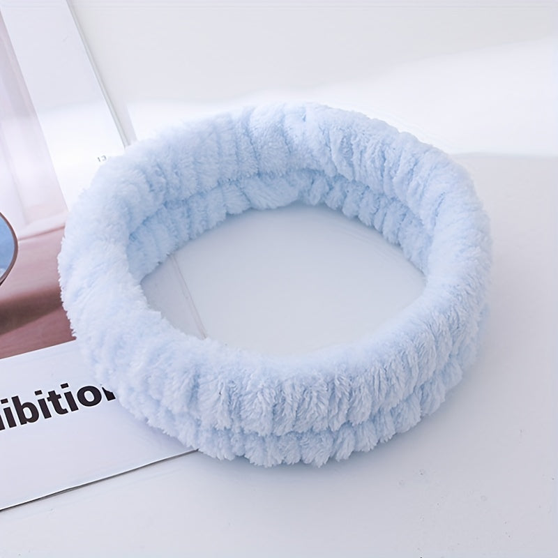 Women Ladies Elastic Non-Slip Headscarf, Makeup Headwear, for Washing Face, Bathing, Yoga, Sports and Running