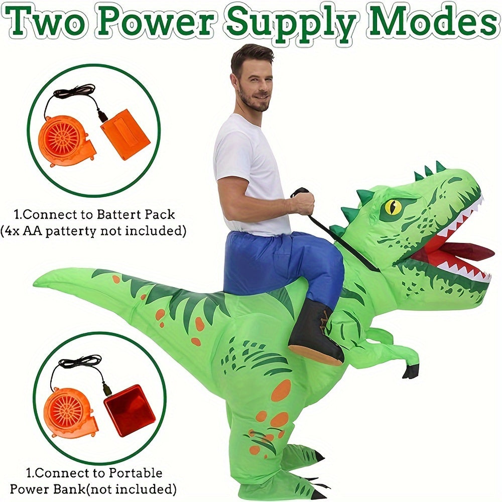 Blow Up Tyrannosaurus Rex Costumes, Dinosaur Knight Costumes, Dinosaur Adult Costumes, Halloween Toys Funny Costumes