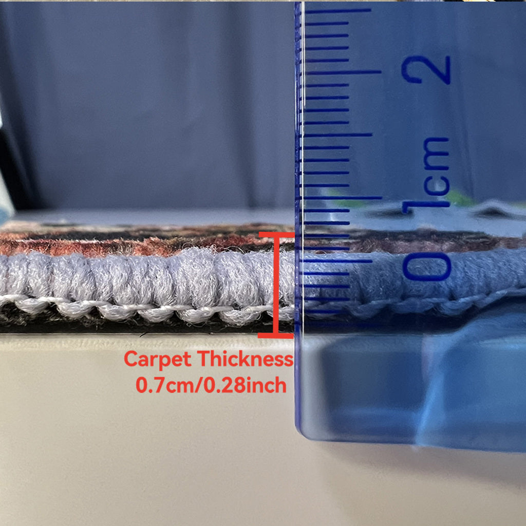 Luxurious Velvet 850g/m² Extra Large Area Mat - Modern Geometric Design with Golden Accents, Soft & Durable Polyester, Machine Washable & Non-Slip Backing, Perfect for Living Room, Bedroom, Office, or Game Room, Rugs for Liv