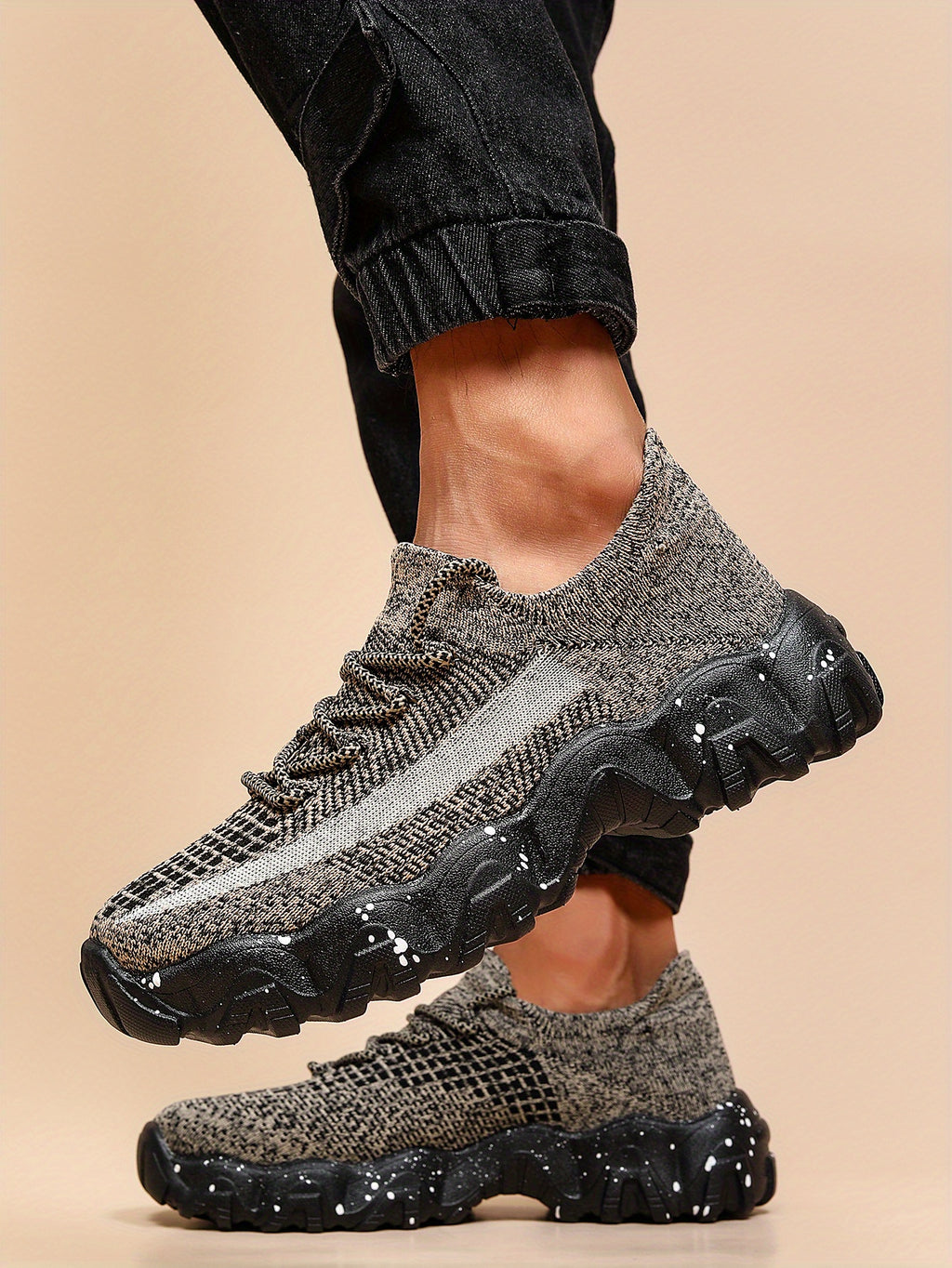 Men'S Casual Sneakers - Breathable Sports & Casual Attire, Athletic Footwear