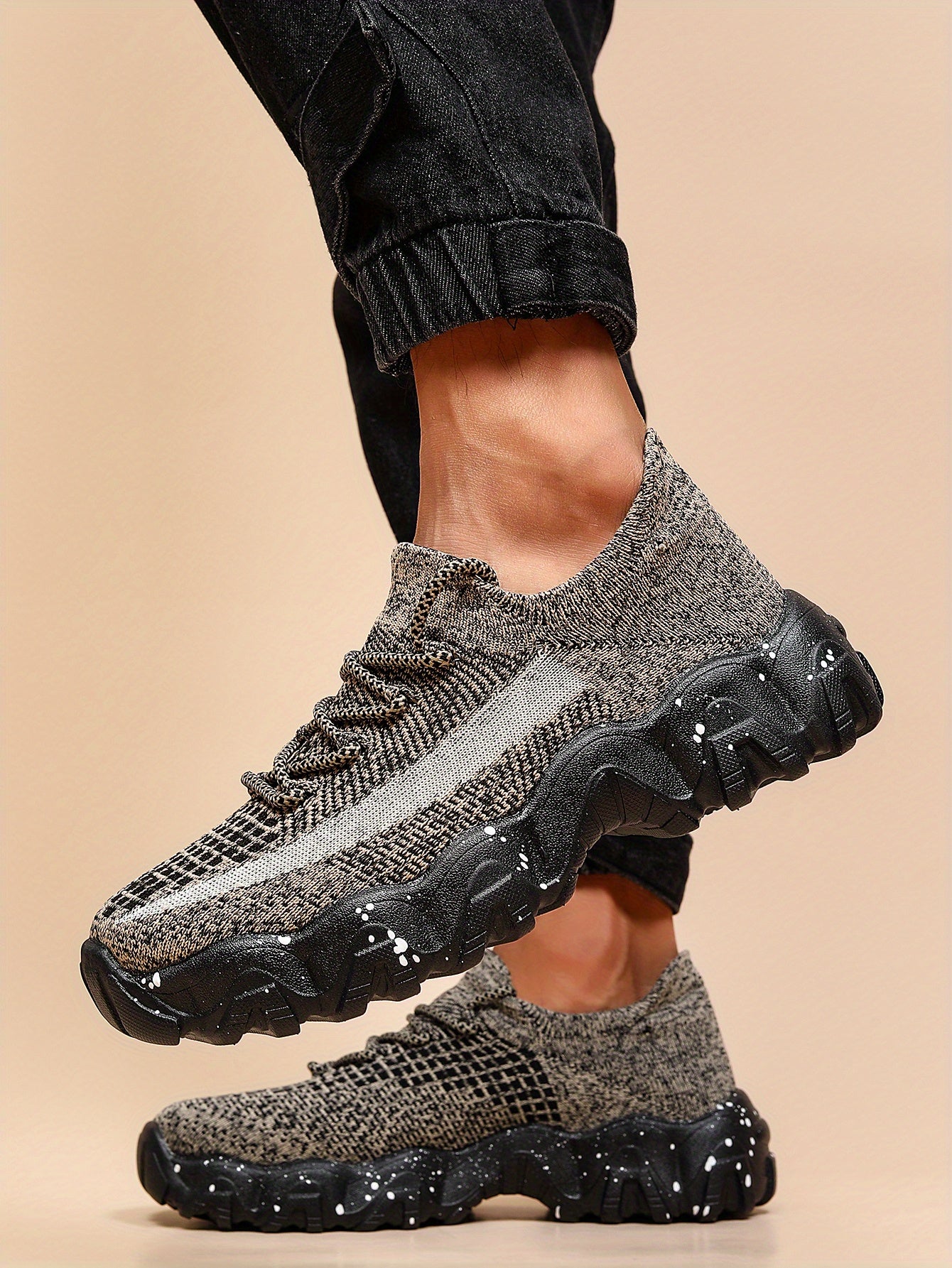 Men'S Casual Sneakers - Breathable Sports & Casual Attire, Athletic Footwear