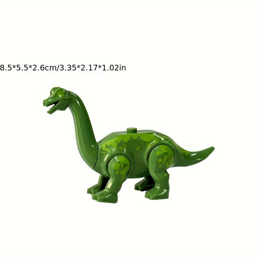 Prehistoric Creatures: Dino Building Blocks - Raptor & Pterosaur Sets - ABS Material - Animal Themed Toys - Great for Kids - Perfect for Playtime