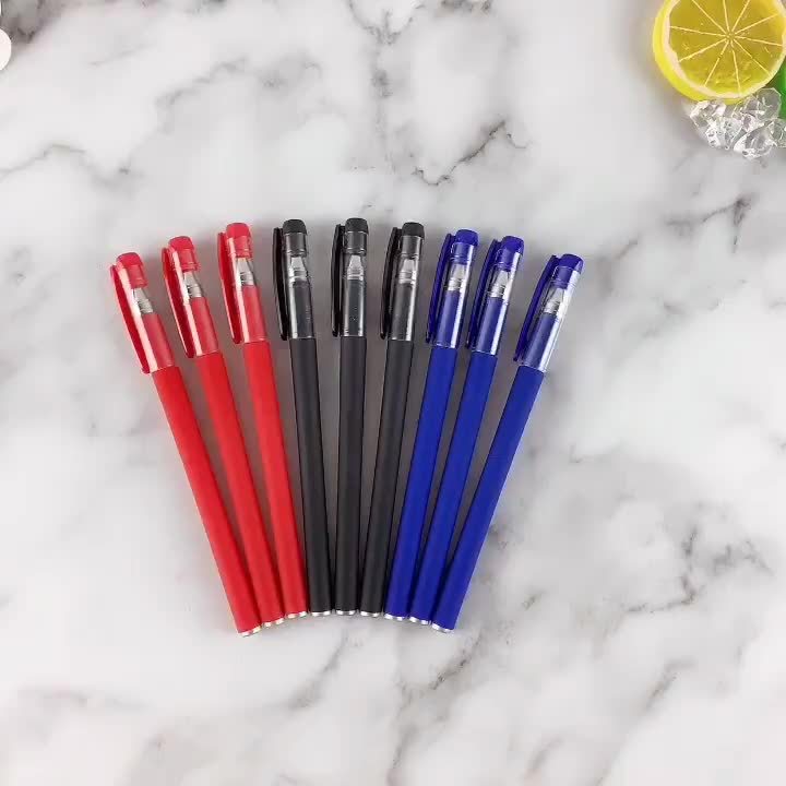 10-Piece Gel Pen Set - Perfect For Students, Exams, Office & School -