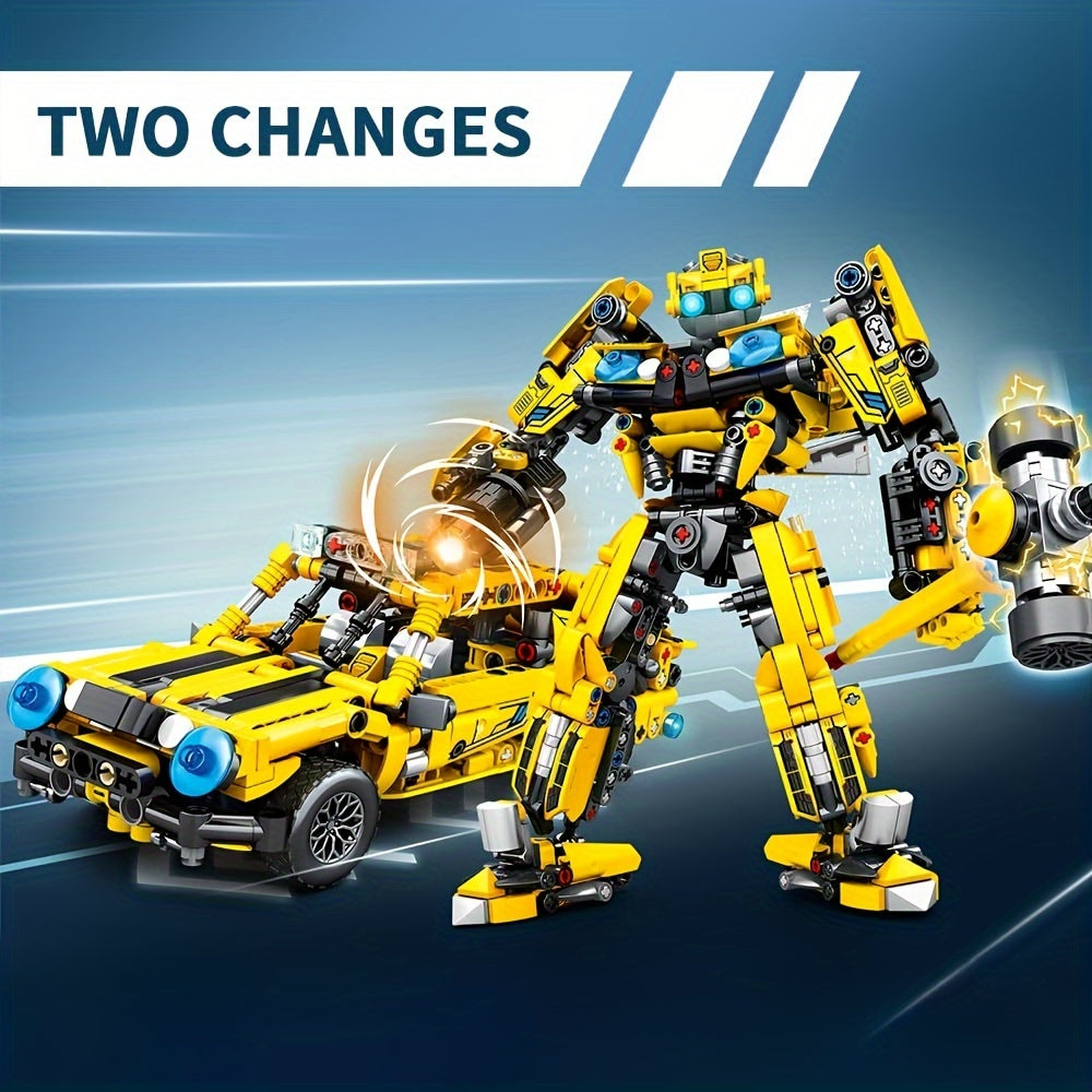 769pcs Mesiondy STEM Transform Robot Building Toy Set - Construction Educational Toys, Transforming Building Kits, Blocks