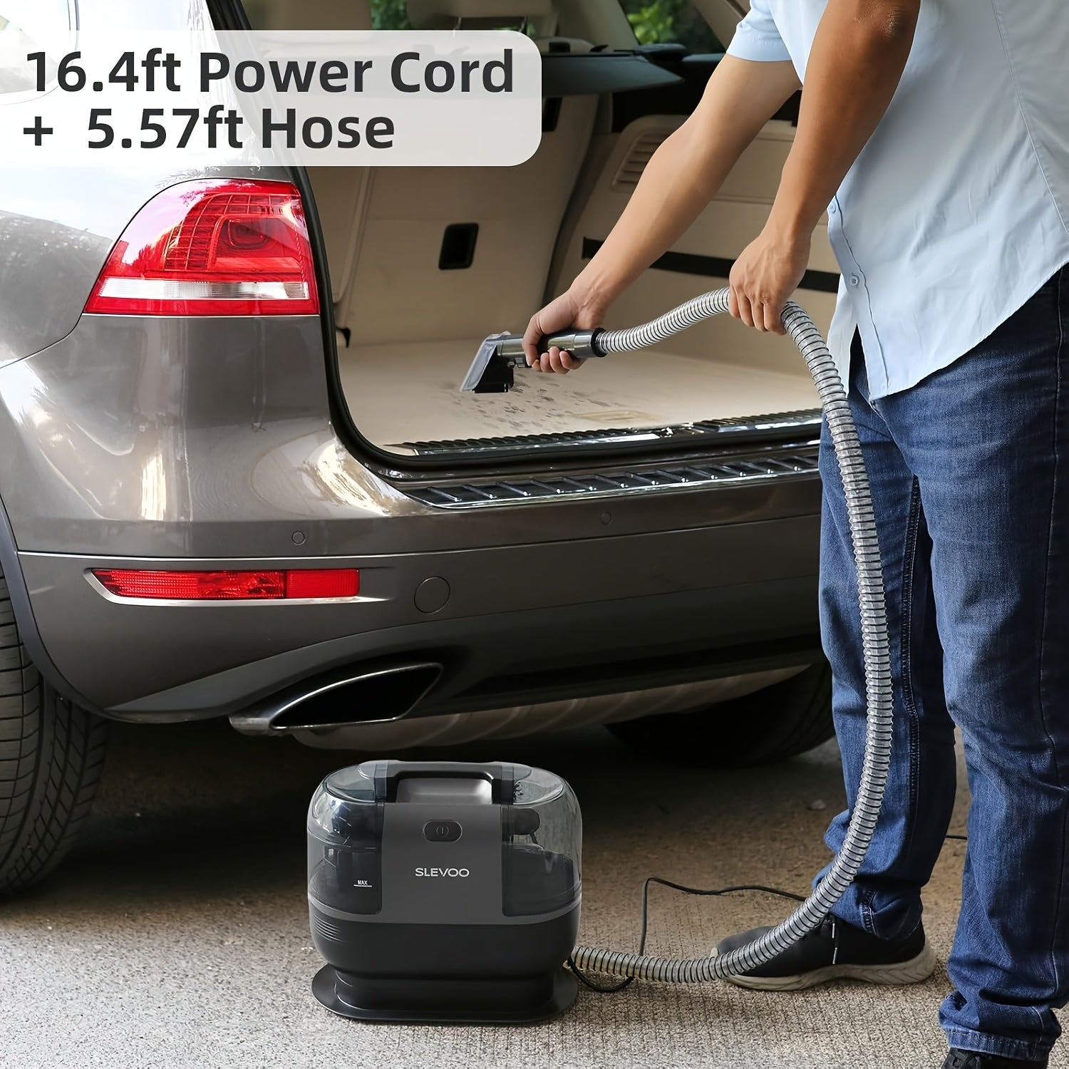Carpet Cleaner Machine 12Kpa Strong Suction, 500W Powerful Motor, Portable Upholstery Cleaner For Pet Accident, Rugs, Carpet And Upholstery