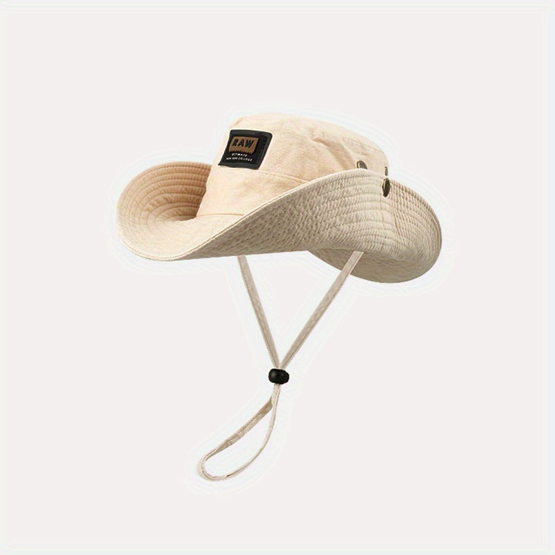 Unisex Soft Bucket Hat - Wide Brim, UV Protection - Quick-Drying & Lightweight - Ideal for Fishing, Hiking, Beach & Sports