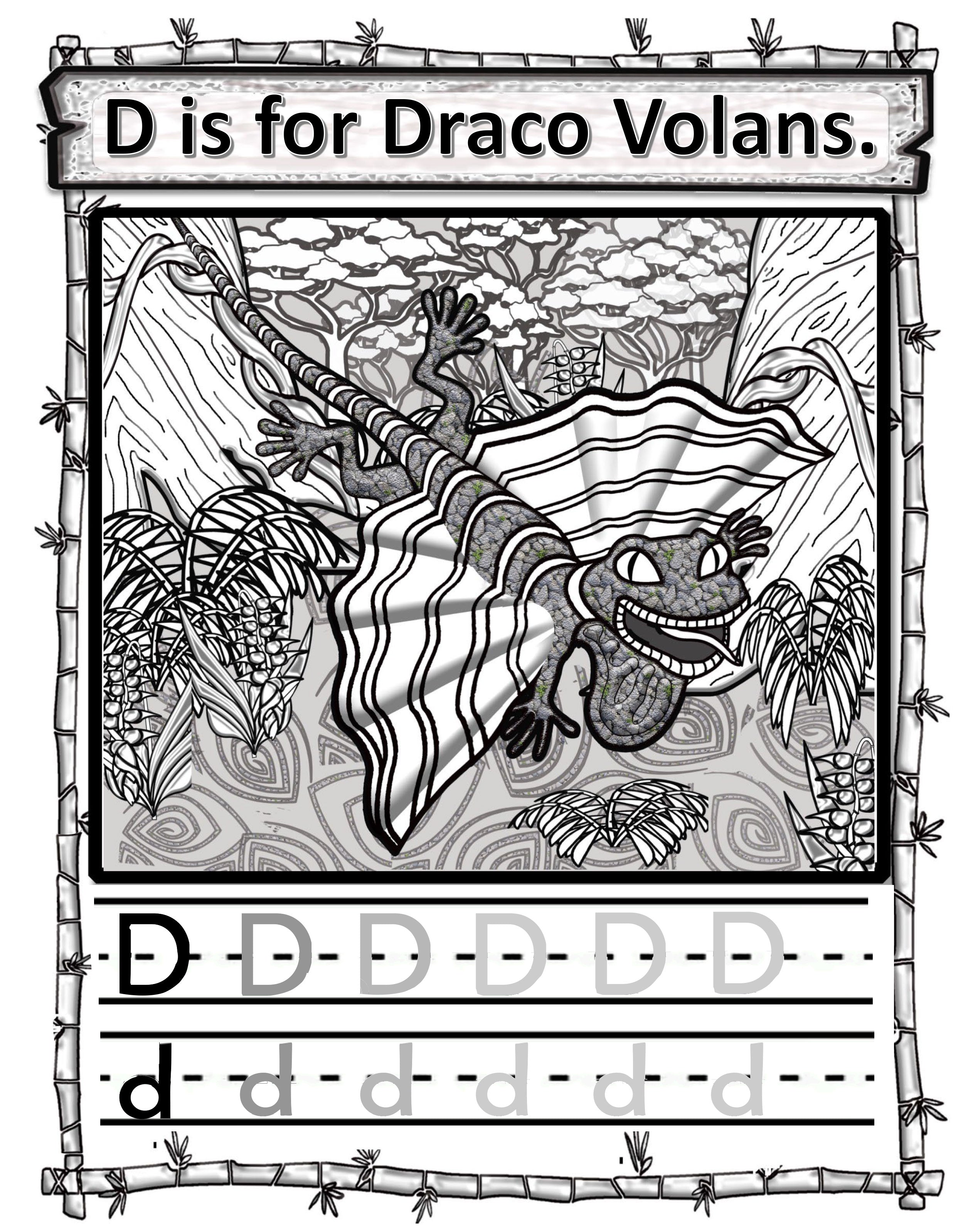 A-Z  Baby Animal Coloring & Alphabet Pages PDF IMMEDIATE DOWNLOAD!